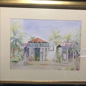 Original Sarah Malin Watercolor Painting